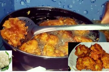 Cauliflower pakoda | Fulkopir pakora | Evening snacks recipes