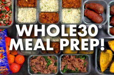 Whole30 Meal Prep for the Week!