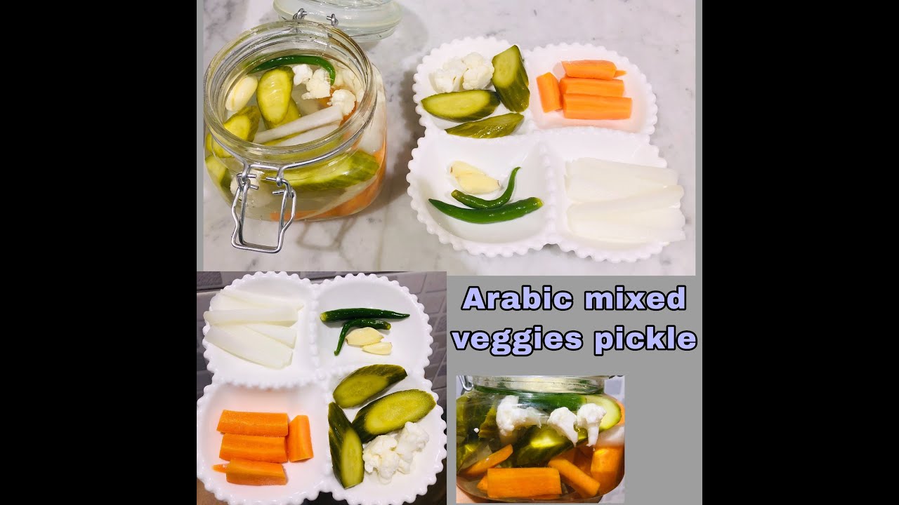 ARABIC PICKLES mixed pickled vegetables–homemade,quick and simple (for shawarma, sandwiched, salad) ARABIC PICKLES mixed pickled vegetables--homemade,quick and simple (for shawarma, sandwiched, salad)