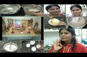 #vlog Saturday pooja//simple and healthy breakfast//జోన్నల తో జావ//oats with milk and honey//sudha