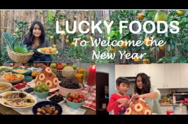 Lucky Foods for the New Year | 13 Round Fruits and 13 Dishes | Garden Harvest | Los Angeles