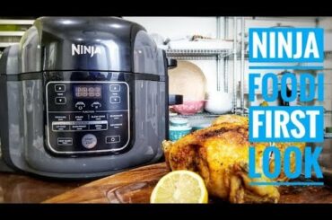 Ninja FOODi First look and crispy roast chicken recipe | Ninja Foodi Recipes