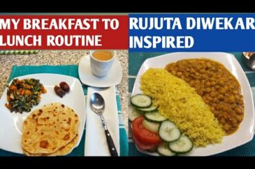 Rujuta Diwekar Inspired Indian breakfast & lunch recipe for weight loss/healthy breakfast recipe