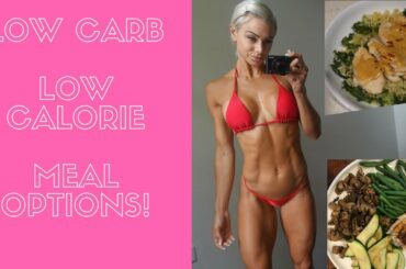 LOW CARB MEALS / HEALTHY MEAL PREP IDEAS / MY FIRST YOUTUBE EDIT!!!