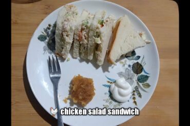 Chicken Salad Sandwich  | Kids Lunch Box Idea | By Ariya  kitchen