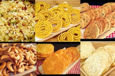 6 सूखे नाश्ते की रेसिपी |6 crispy tea time snacks | healthy jar snacks recipes