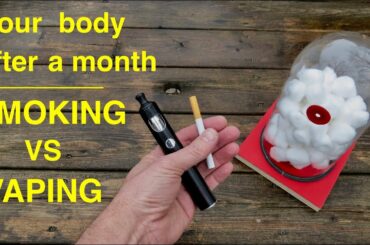 How Smoking vs Vaping Affects Your Lungs  ● You Must See This ! !