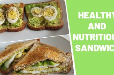 Avocado And Egg Sandwich || Busy Mom Quick Fix
