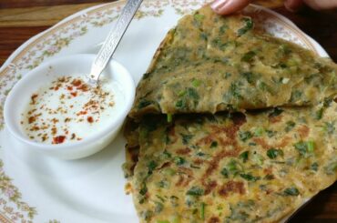 अचारी मेथी पराठा, breakfast recipe, instant and healthy