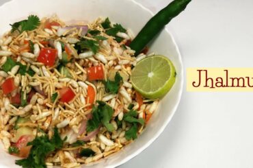 Healthy street snack Jhalmuri / Masala Pori recipe home style | Masala muri recipe
