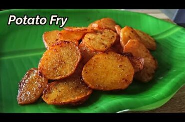 Potato fry recipe in tamil | potato fry | urulaikilangu varuval | Healthy Food