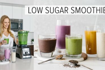 5 LOW SUGAR SMOOTHIES | healthy smoothies to power your day