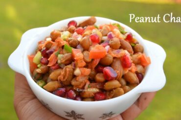 Peanut Chaat | Healthy Evening Snack | Peanut recipe | पीनट चाट रेसिपी  | Remyas Kitchen