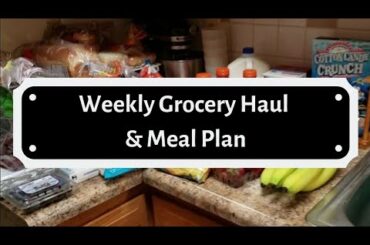 $150 WEEKLY GROCERY HAUL & MEAL PLAN | EASY MEAL IDEAS