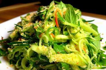 Freshroll Kitchen | Asian cucumber salad | budget friendly | Healthy food | comfort Asian food