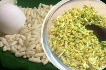Egg Puffed rice / 5 mins recipe / Healthy food for Kids