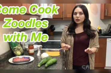How to Make Zoodles!!! A Quick and Easy Dinner