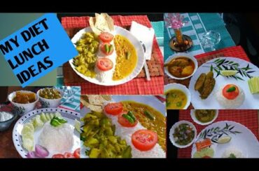DAILY DIET PLAN FOR  #WEIGHTLOSS || INDIAN/BENGALI LUNCH IDEAS BEFORE  DURGA PUJA ( 2018) ||