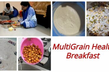 Saturday vlog|Healthy breakfast recipe|Protin breakfast recipe|Multigrain Dosa|Indian breakfast