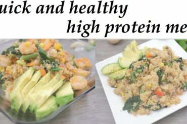 Quick and healthy high protein meal/ +50g protein