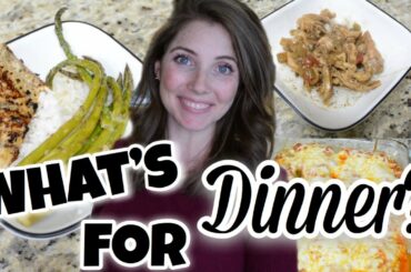 WHAT'S FOR DINNER | EASY WEEKNIGHT MEALS | EASY DINNER IDEAS | WORKING MOM DINNER IDEAS | GIVEAWAY!!