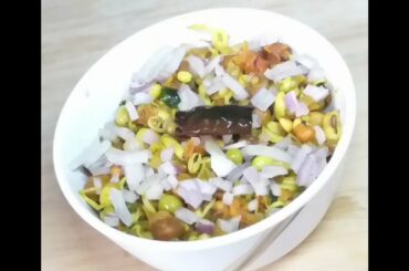 Healthy Stir fried Sprouts snacks recipe |Honey's Telugu Kitchen
