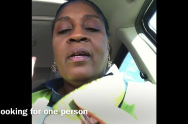 COOKING FOR ONE PERSON  ~ | ~