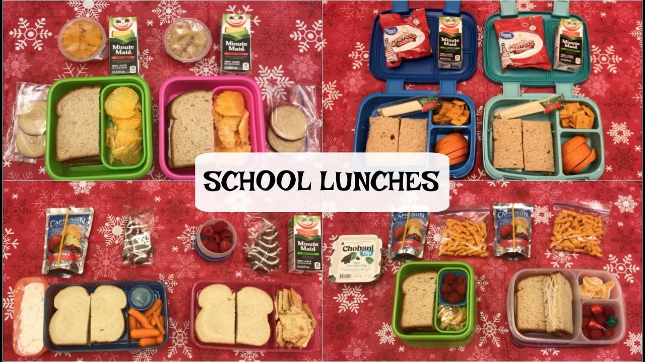 LAST SCHOOL LUNCHES OF 2019 LAST SCHOOL LUNCHES OF 2019