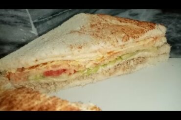 Simply Delicious and Easy to make club Sandwiches.. Kids Lunchbox Ideas|| Healthy Snacking