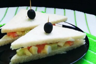 Easy Egg Salad sandwich recipe||Kid's special egg sandwich|| Healthy tiffin idea for kid's-sandwich