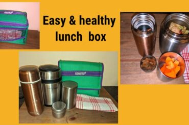#noplasticlunchbox  #easykitchencooking Simple,  Easy & healthy lunch box for kids & adults in Tamil