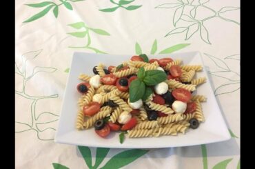 Healthy Salad Recipe | وصفات رمضانية - طريقة عمل سلطة المكرونة والخضار