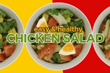 Chicken Salad | ചിക്കൻ സലാഡ് | Easy & Healthy Salad | Avacado Salad | videoworldchannel