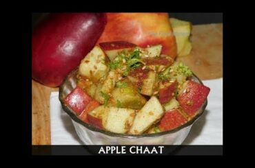 Apple Chaat | Healthy,Quick & Easy Snack Recipe|Cooking without Fire recipe|Weight loss recipe