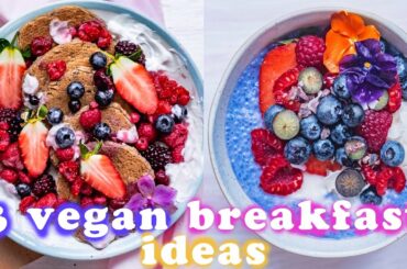3 EASY DELICIOUS VEGAN BREAKFAST RECIPES! Healthy gluten-free meals ideas, VEGANUARY 2020