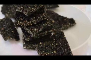 sesame chikki/ எள்ளு மிட்டாய்/tasty and healthy snack recipe/til chikki