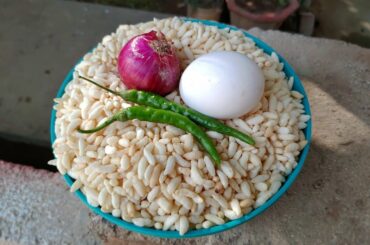 ಅತೀ ಕಡಿಮೆ ಸಮಯದಲ್ಲಿ ಚುರುಮುರಿಯಲ್ಲಿ ಸ್ನ್ಯಾಕ್ಸ್ ಮಾಡಿ | Tasty Puffed Rice Egg Snacks | MURMURA Egg Rice