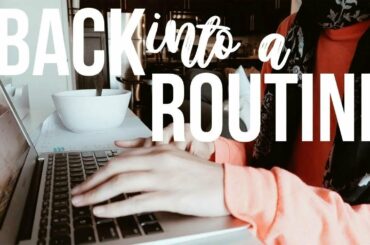 Getting Back Into A Routine | VLOG (healthy meals, fitness, work, facing fears)