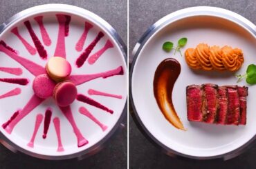 Plate like a pro with these quick and easy dinner party plating tricks | Food Hacks by So Yummy