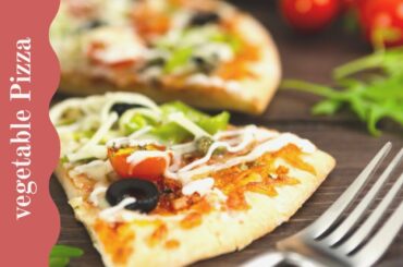 Healthy Tortilla Pizza Recipe | Saladmaster : Pizza Recipe  |Low Carb Healthy Pizza without Oven