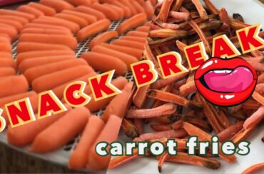 snack break // carrot crisps