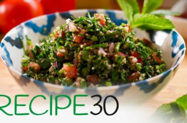 How to make the perfect taboule or tabbouleh, a Super Healthy Lebanese  Salad