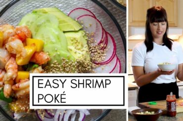 Easy Shrimp Poke Bowls (Faux Poke) | How To Make Dinner