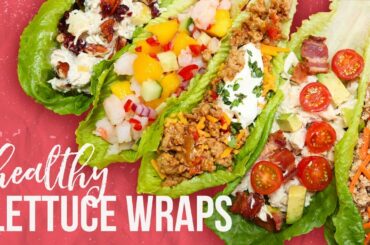 5 Healthy LETTUCE WRAPS | Back-To-School 2017