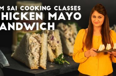 Chicken Mayonnaise sandwich# street food #healthy  #online classes available☎️☎️9325294757