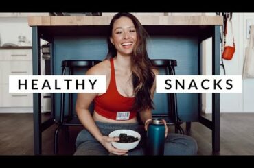 My 7 Favorite Easy Healthy Snacks | Guilt Free Snacking | Aja Dang