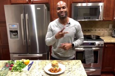 | Salmon Burger with Roasted Yams | Healthy and Simple Recipe | Sculpting Fit Bodies |