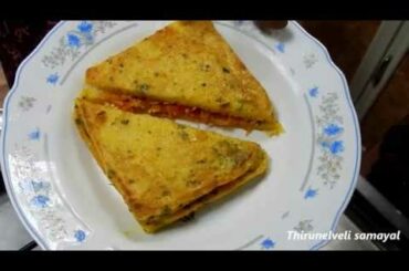 Egg Paneer Sandwich    Kid's Recipe   பன்னீர் முட்டை சான்விச்  கிட்ஸ் ரெசிபி  Tamil