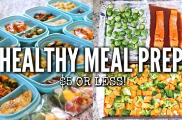 HEALTHY & BUDGET FRIENDLY MEAL PREP IDEAS 2018! | Aysha Abdul