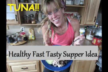 Healthy Supper Ideas: Tuna Melt Tortillas